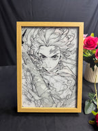 Exclusive Custom! Goku Cool Change + Frame Light - Visual Strike!