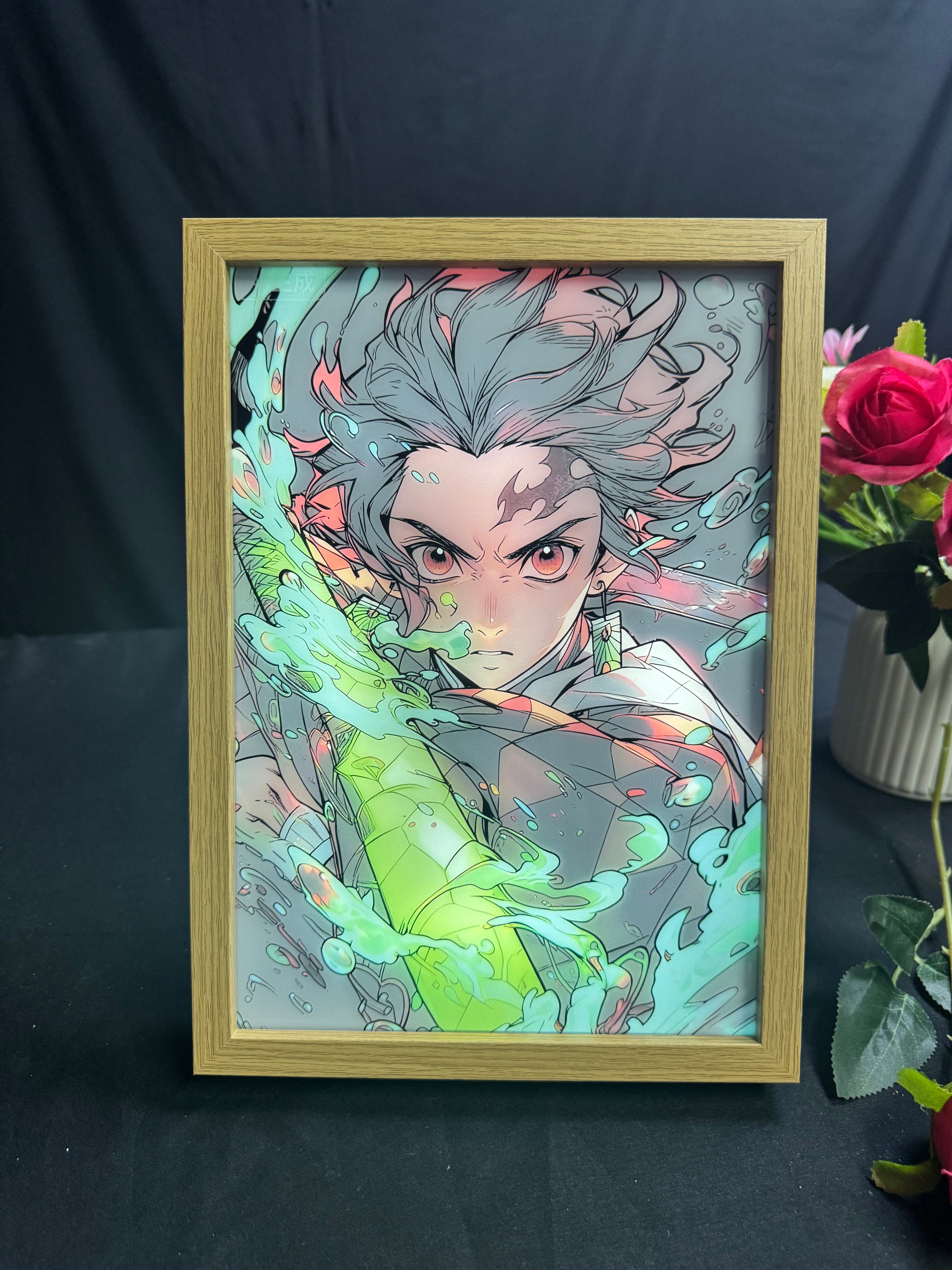 Exclusive Custom! Goku Cool Change + Frame Light - Visual Strike!