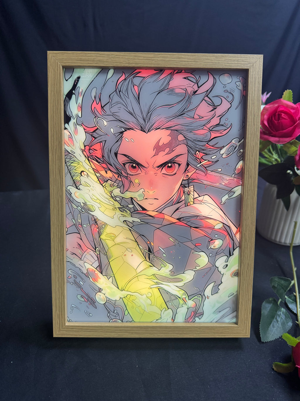Exclusive Custom! Goku Cool Change + Frame Light - Visual Strike!