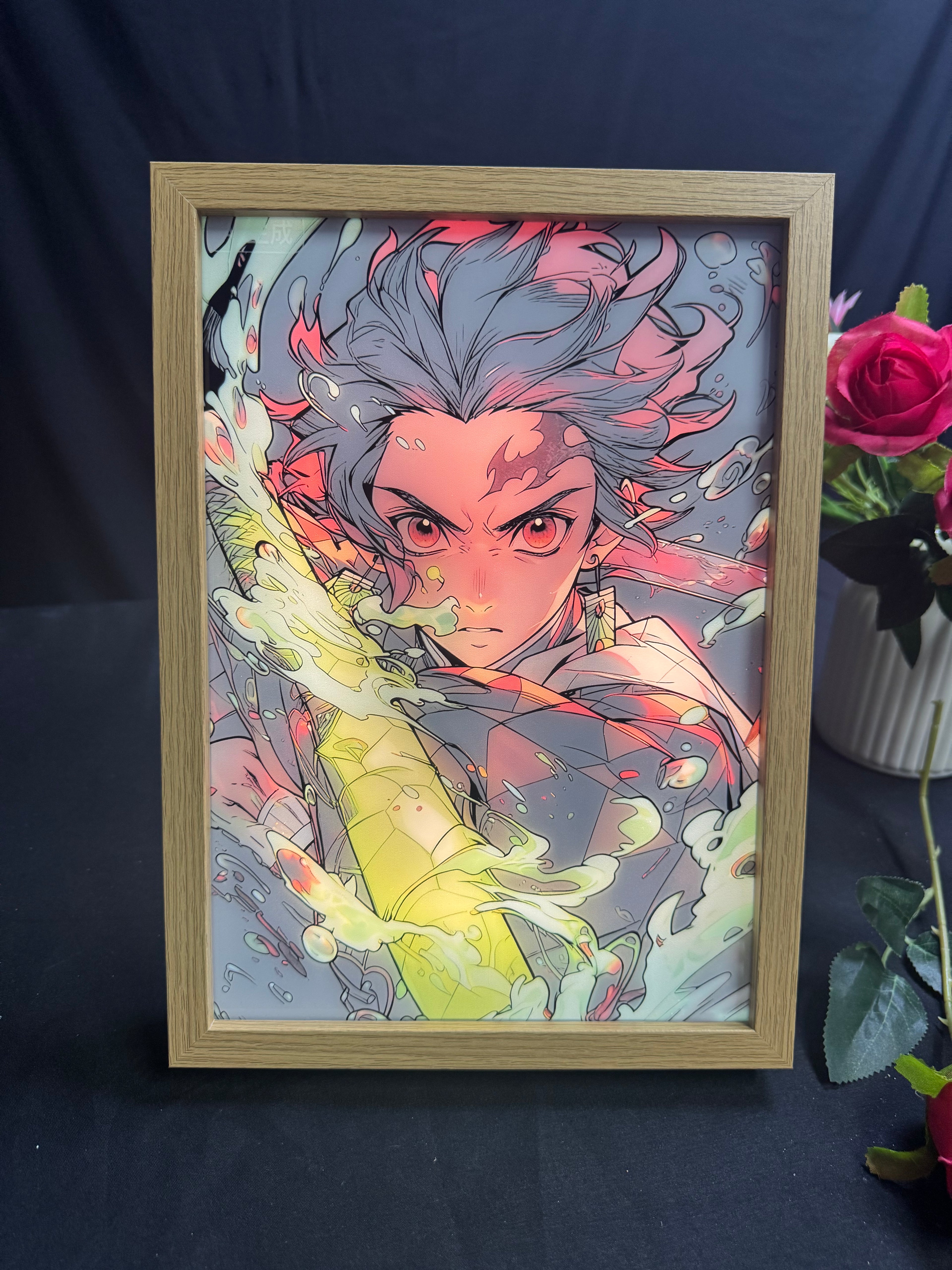 Exclusive Custom! Goku Cool Change + Frame Light - Visual Strike!