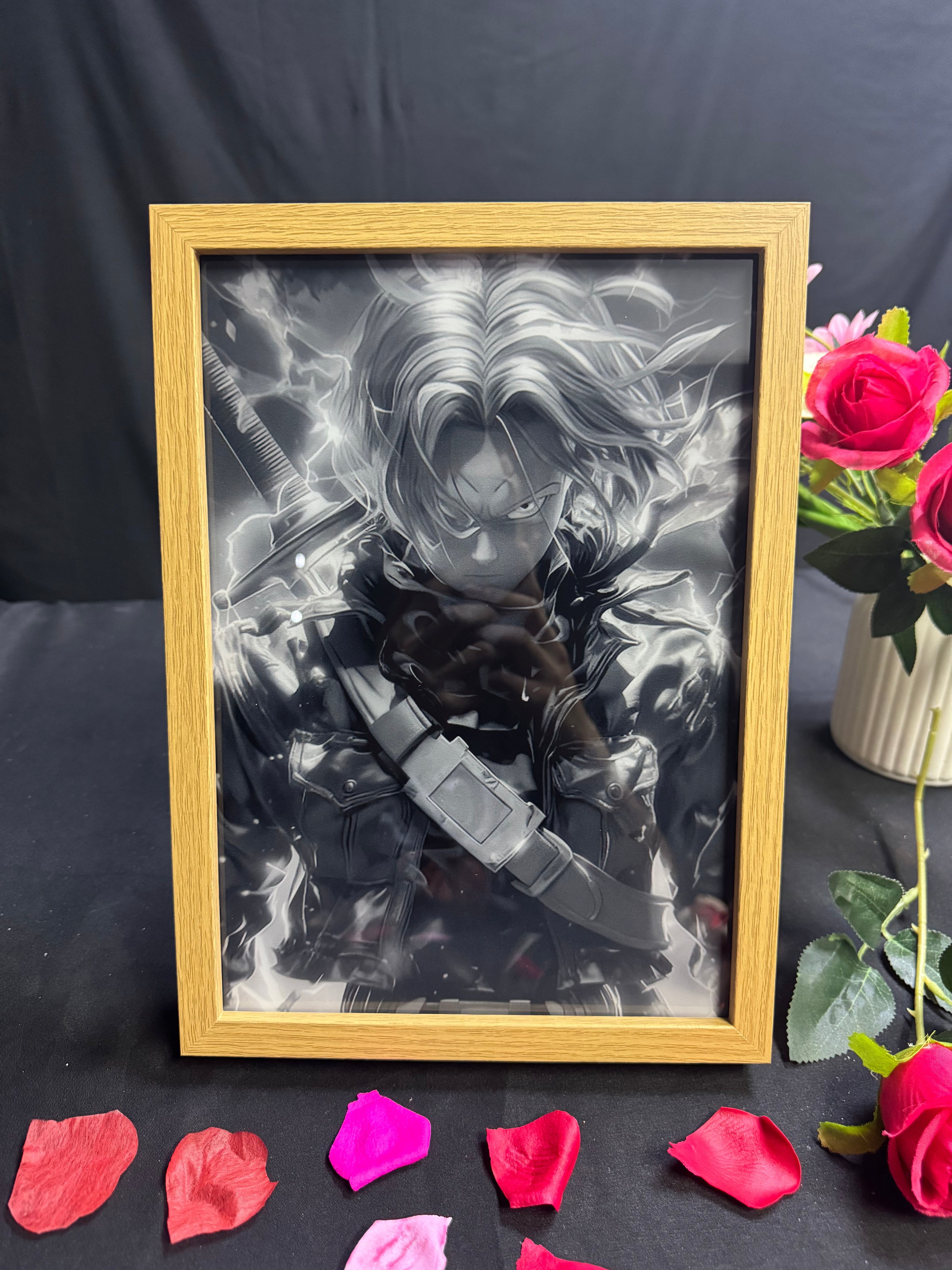 Exclusive Custom! Goku Cool Change + Frame Light - Visual Strike!