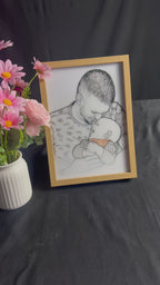 Exclusive Custom! Couple Light Art – Flip the Glow, Unlock a Romantic Surprise!